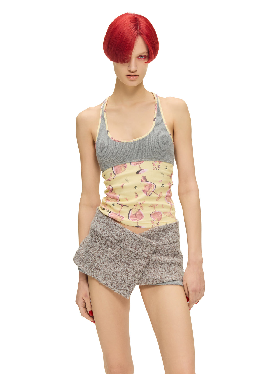 “Appetite”Tank Gray