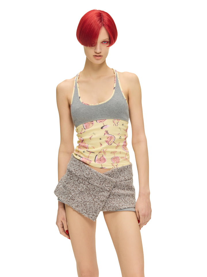 “Appetite”Tank Gray