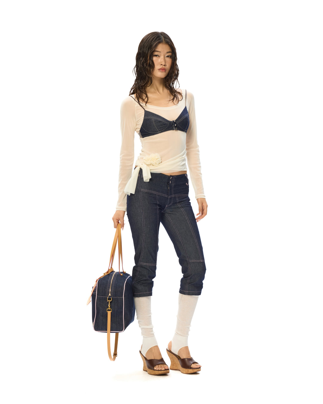 "Virgin Denim" Capri