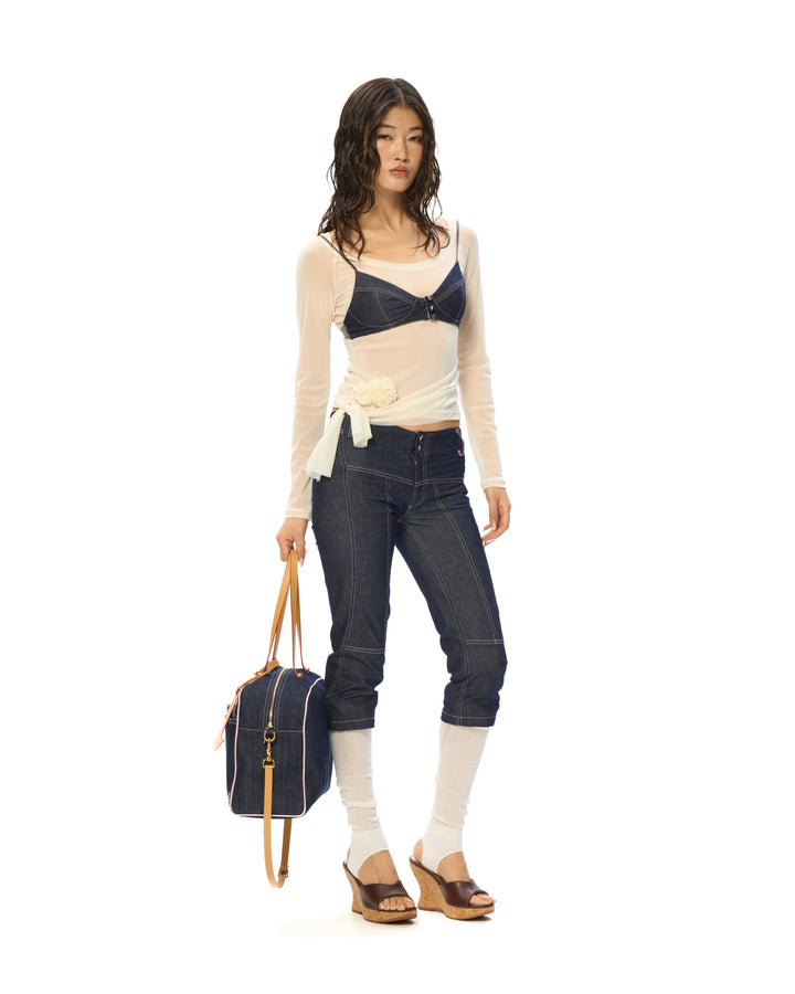 "Virgin Denim" Capri