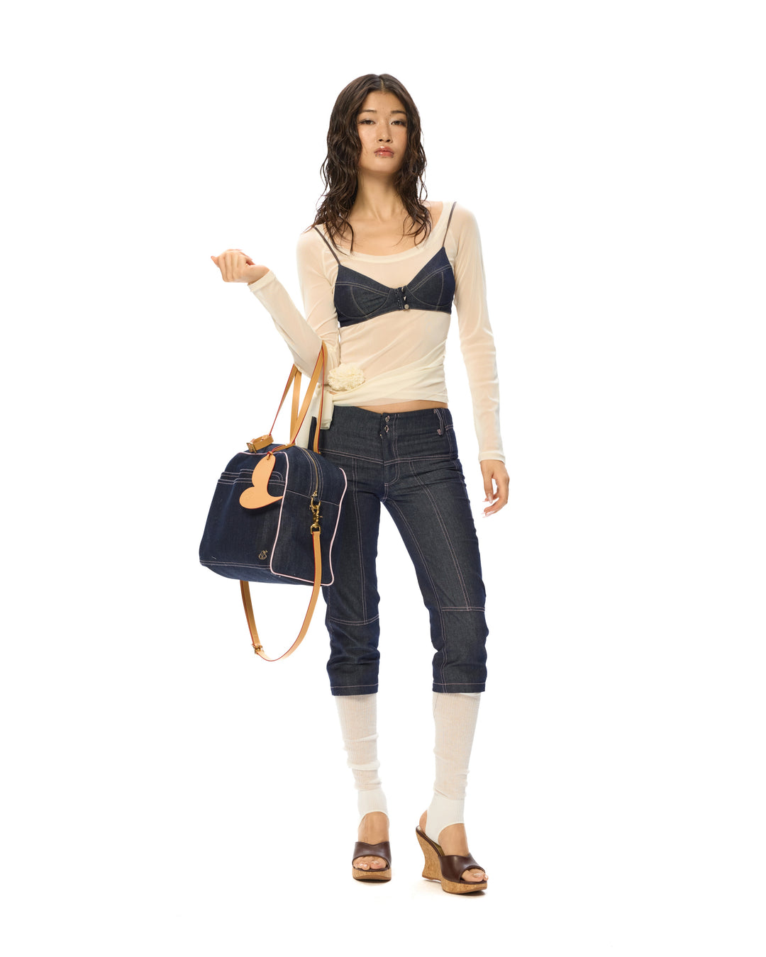 "Virgin Denim" Capri