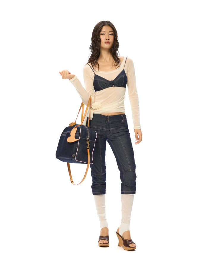 "Virgin Denim" Capri