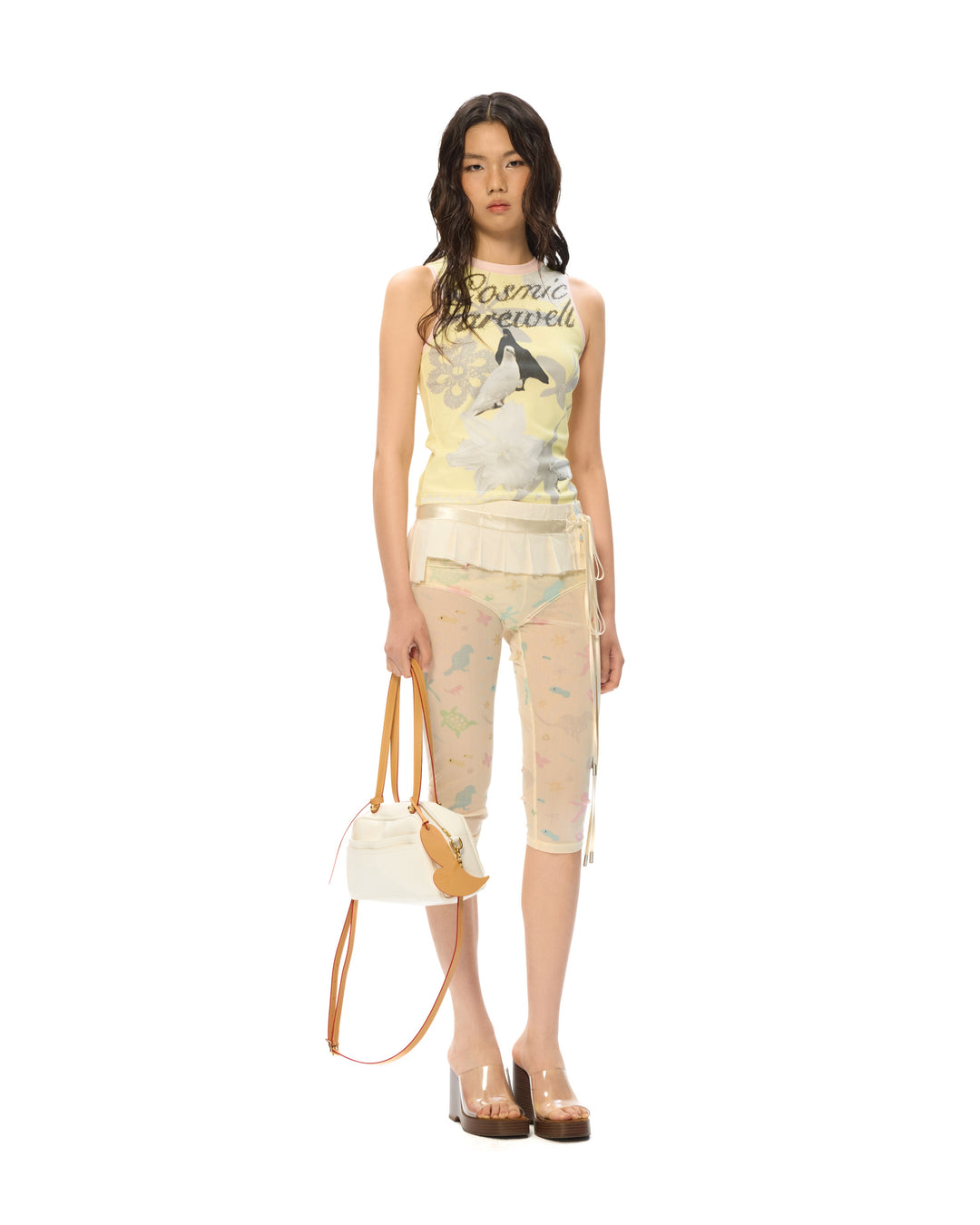 "Cosmic Farewell" Printed Top