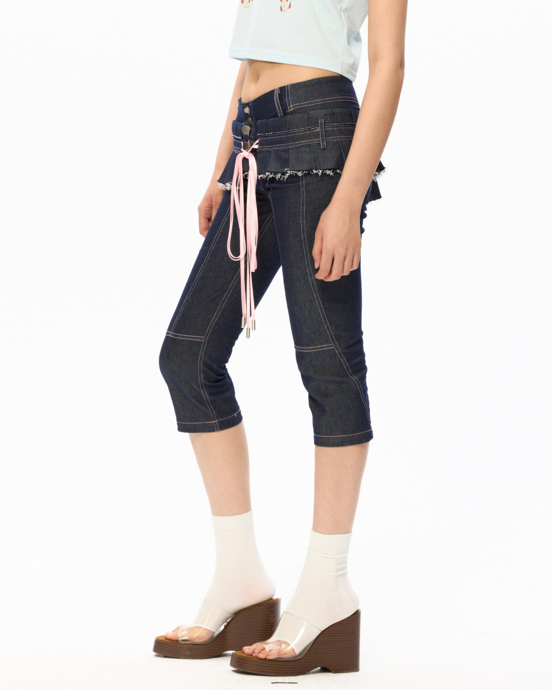 "Virgin Denim" Skirt Belt