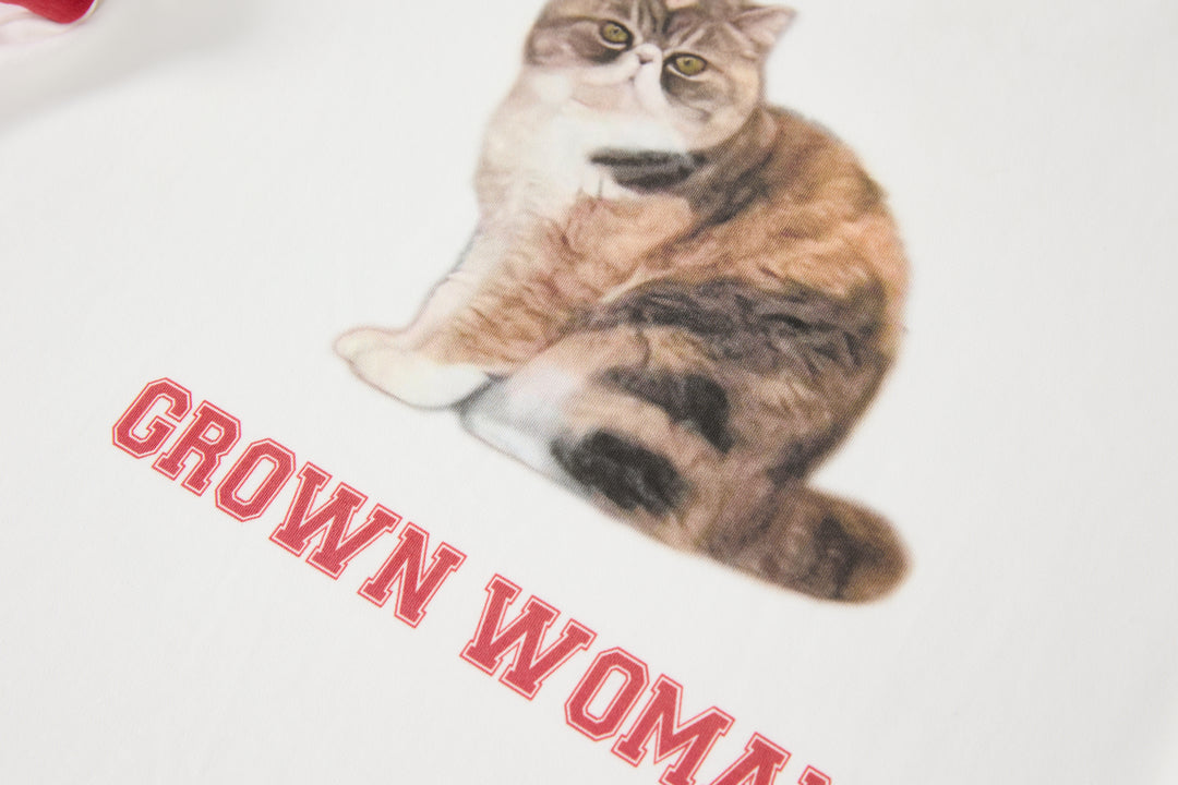 “Grown-up" Crop Tee