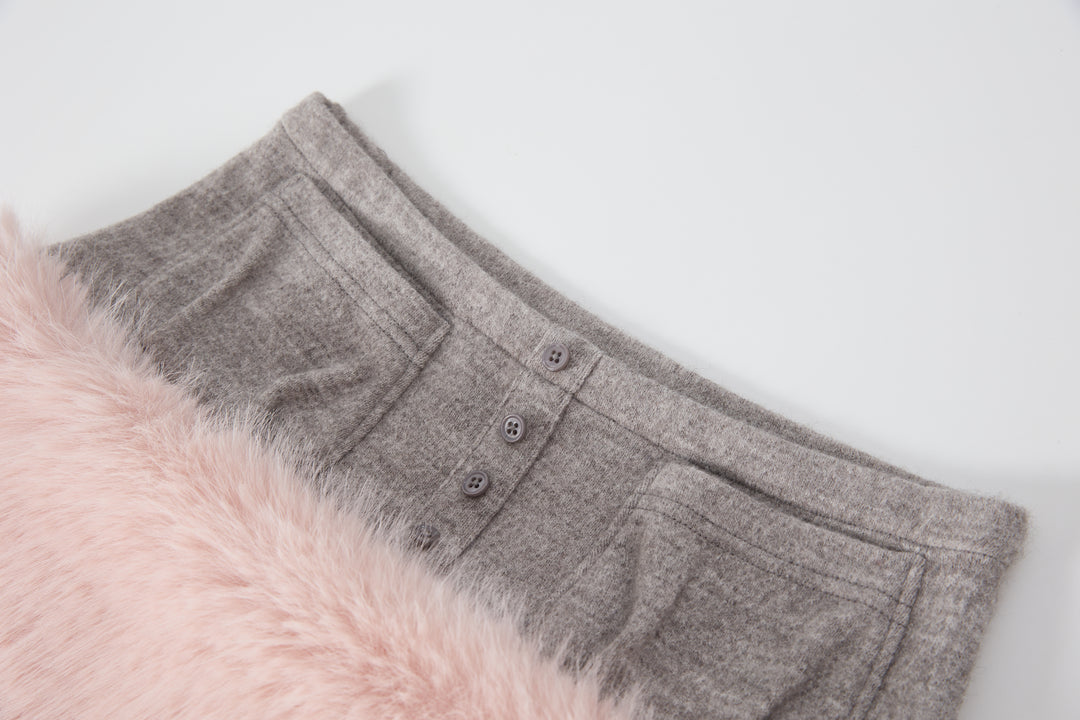 "Semi-Vixen" Skirt Grey