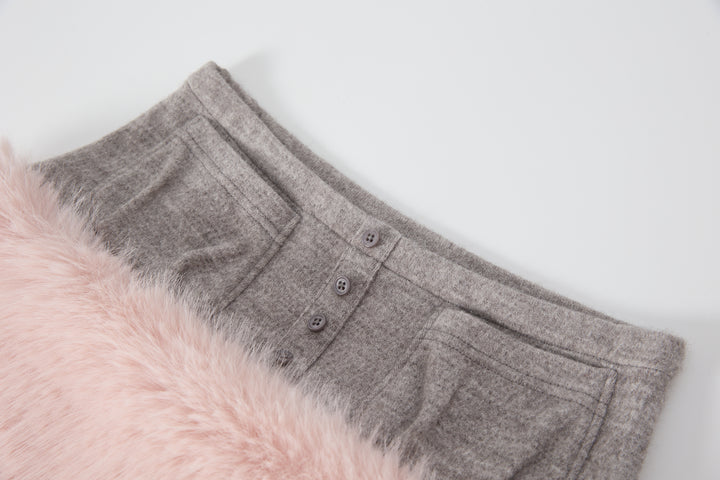 "Semi-Vixen" Skirt Grey
