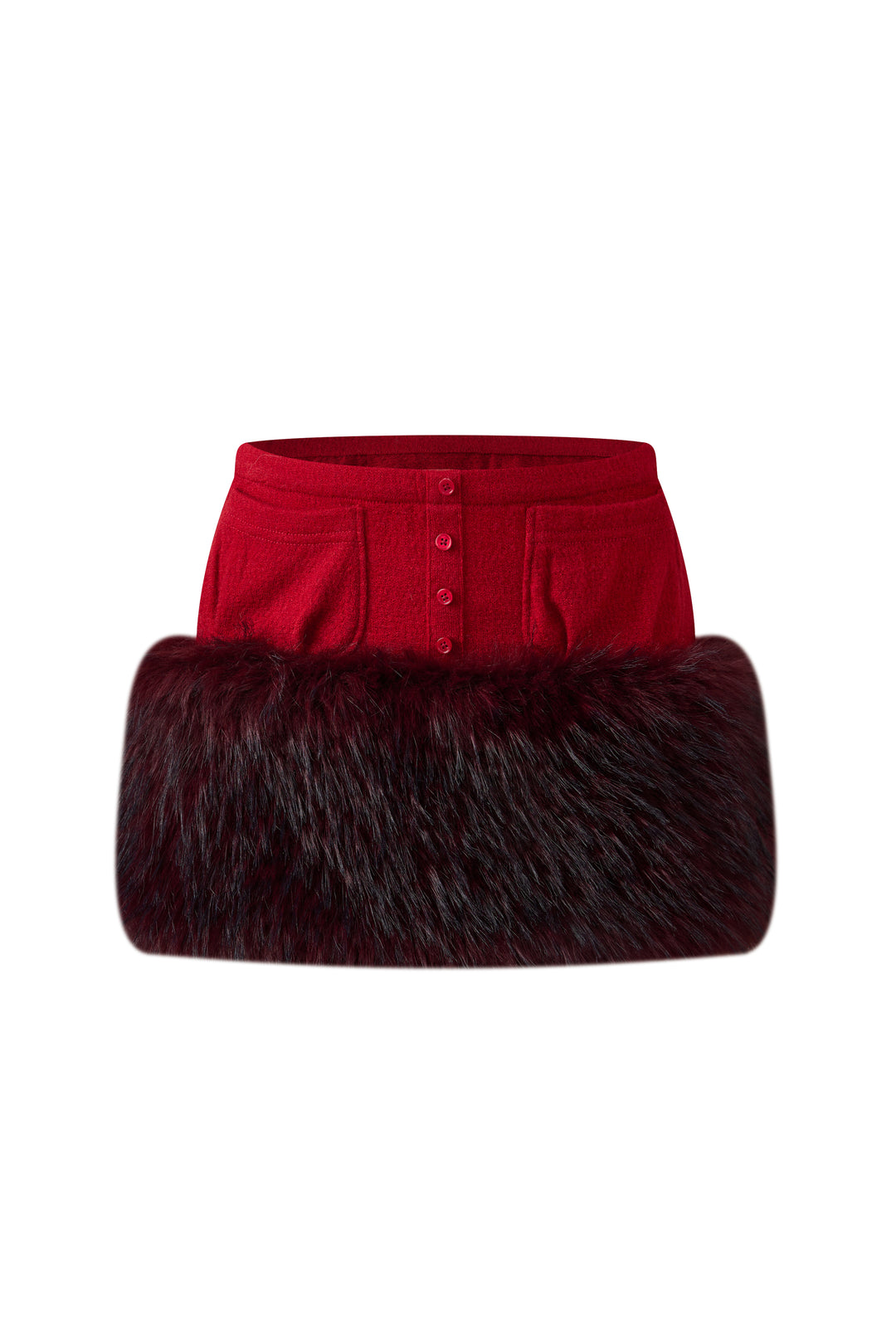 "Semi-Vixen" Skirt Red