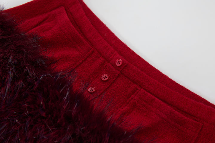 "Semi-Vixen" Skirt Red