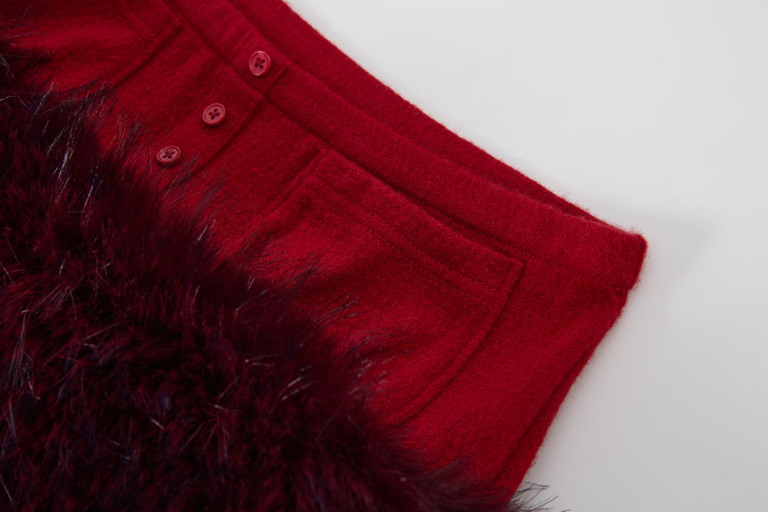 "Semi-Vixen" Skirt Red