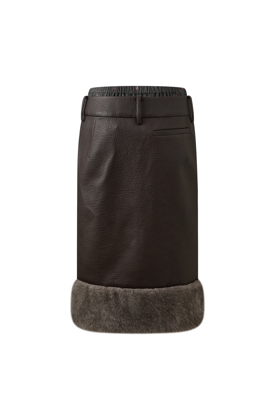 "Trustee" Slit Skirt