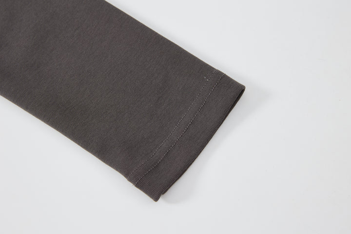 "Roomie" Henley Top Grey