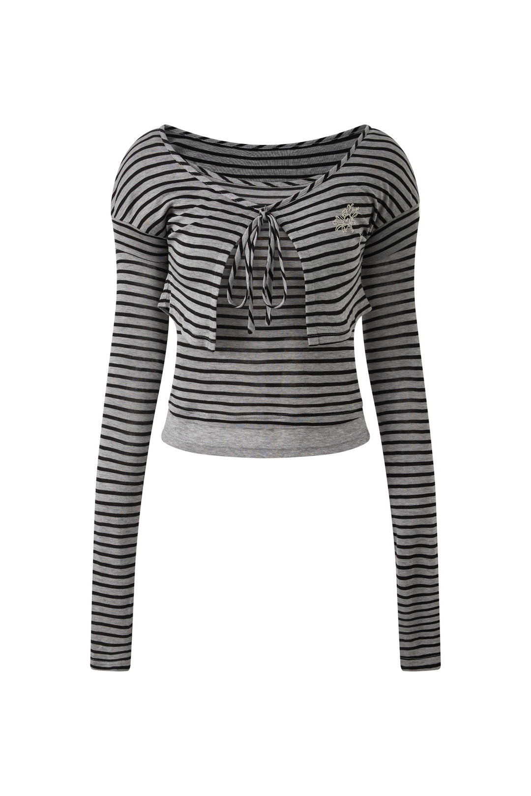 "Curfew" Cardigan Top