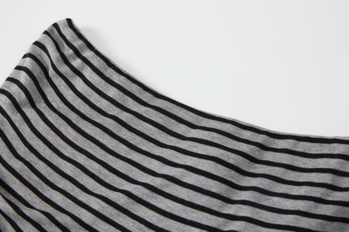 "Curfew" Stripe Top