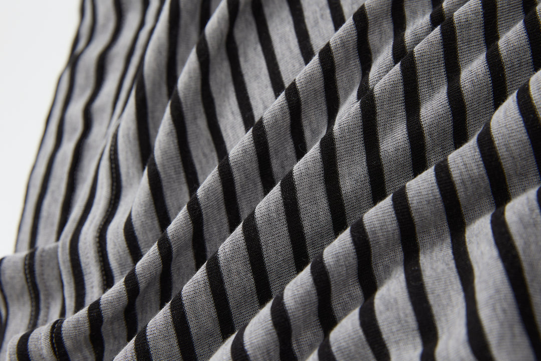 "Curfew" Stripe Top