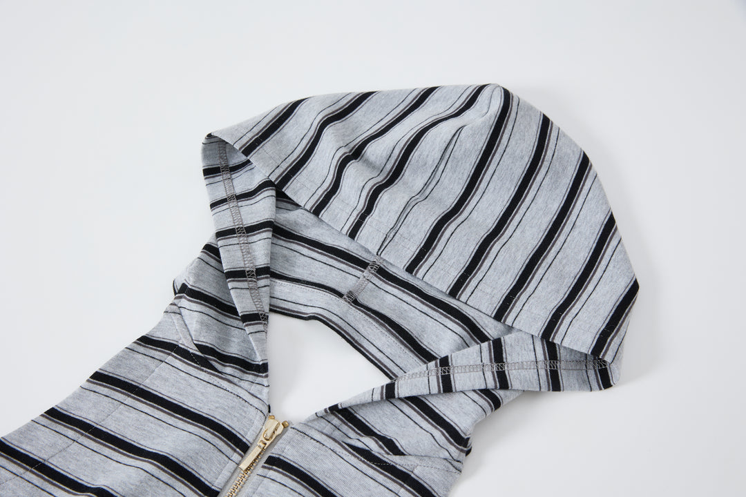 "Syllabus" Hooded Halter