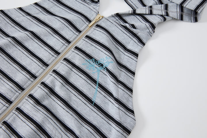"Syllabus" Hooded Halter