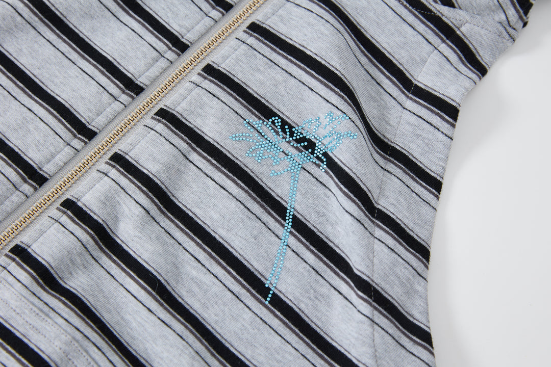 "Syllabus" Hooded Halter