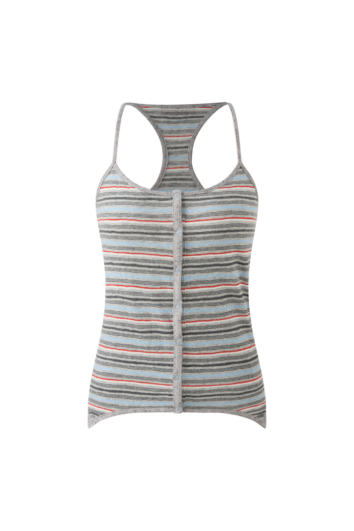 "Curfew" Stripe Cami