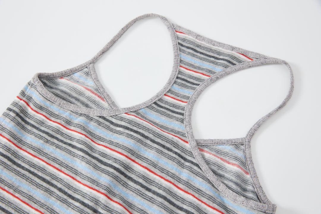 "Curfew" Stripe Cami
