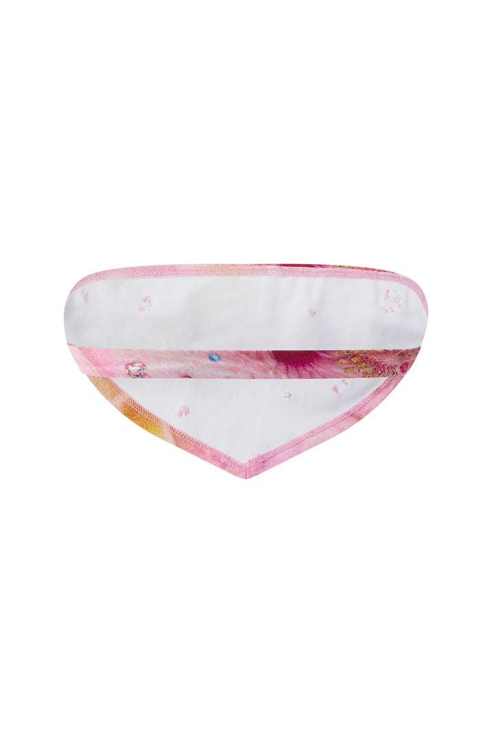 "Tropical Jewel" Triangle Bikini