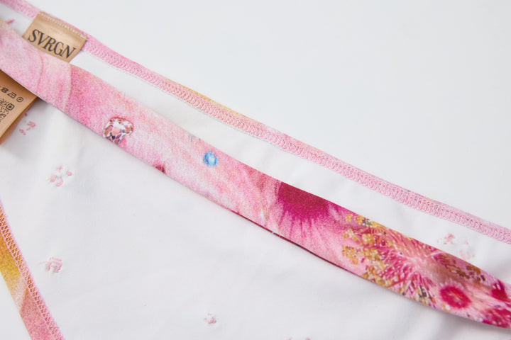"Tropical Jewel" Triangle Bikini