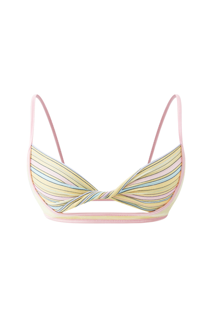 “Beach Club” Twist Bra