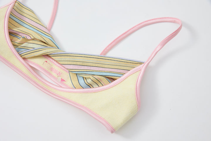 “Beach Club” Twist Bra