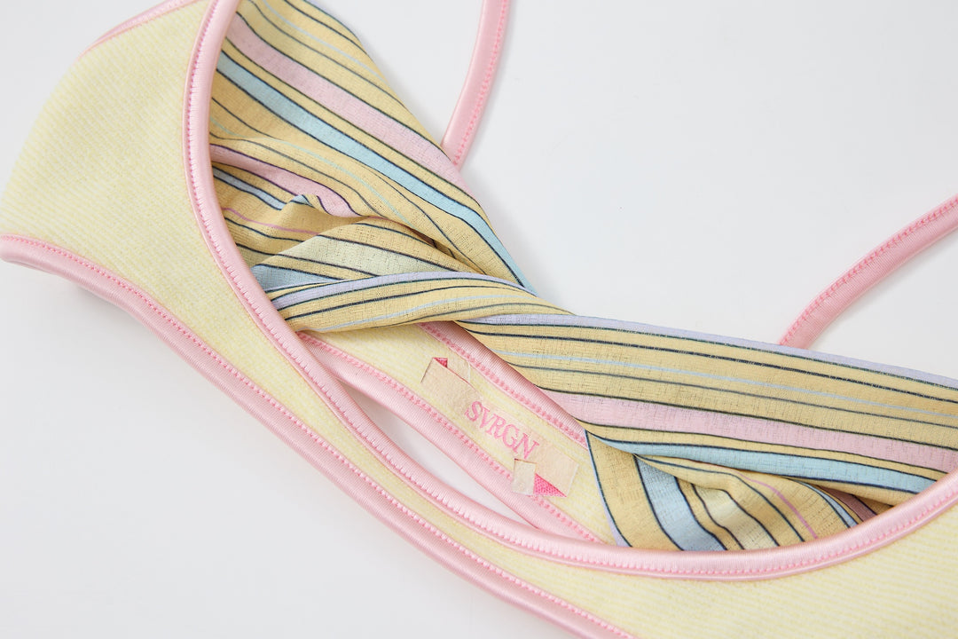 “Beach Club” Twist Bra
