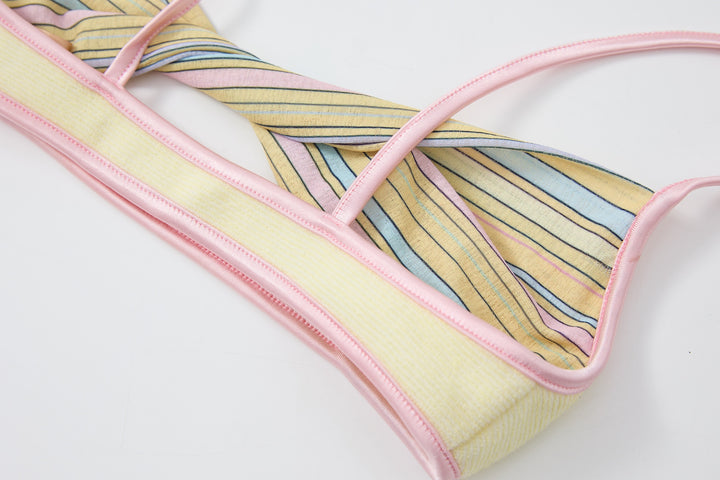 “Beach Club” Twist Bra