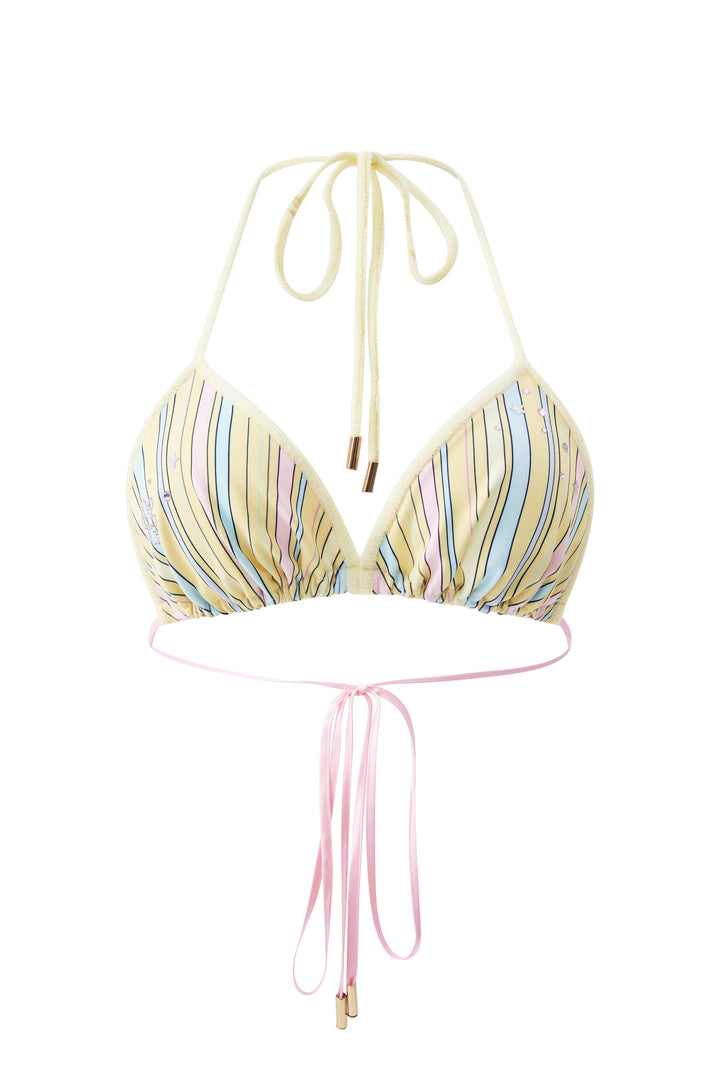 "Beach Club" Bikini Top