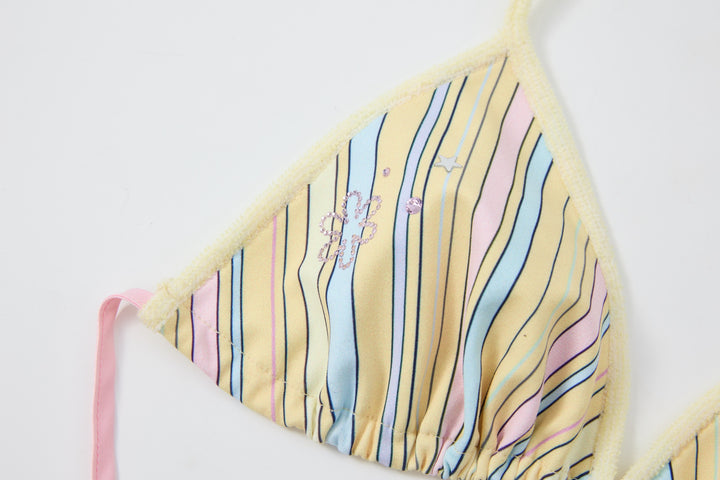 "Beach Club" Bikini Top