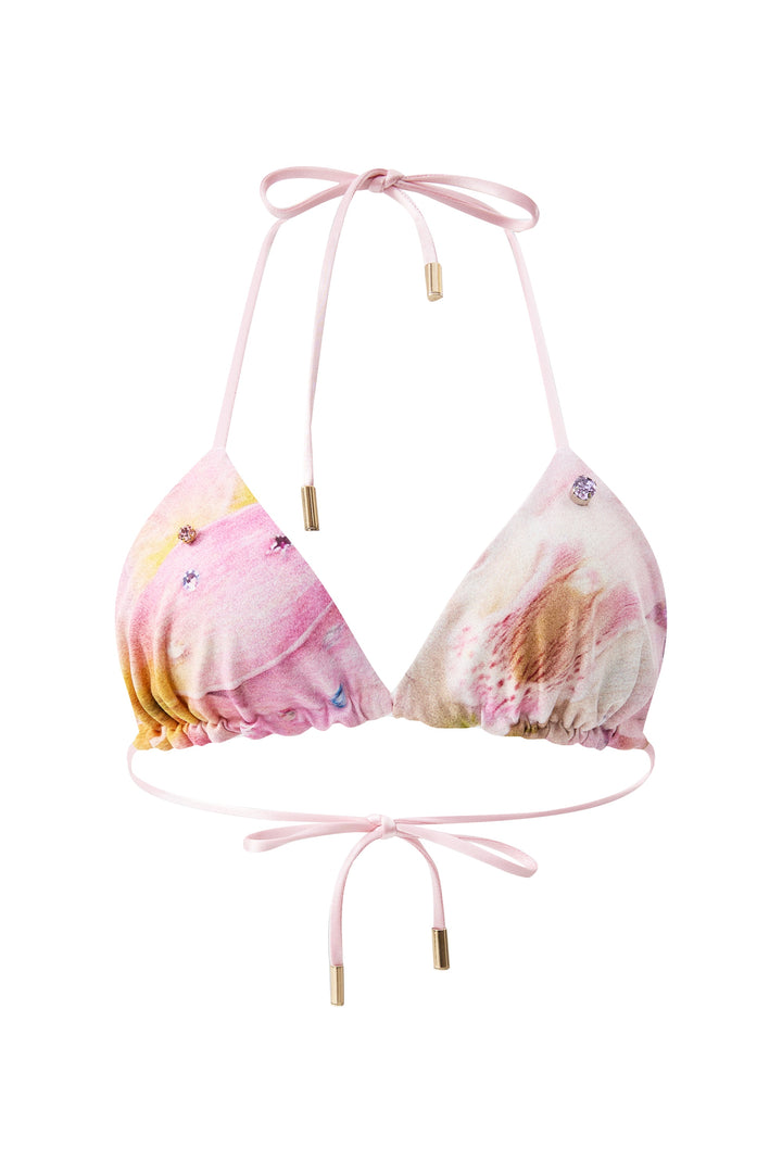 "Tropical Jewel" Bikini Top