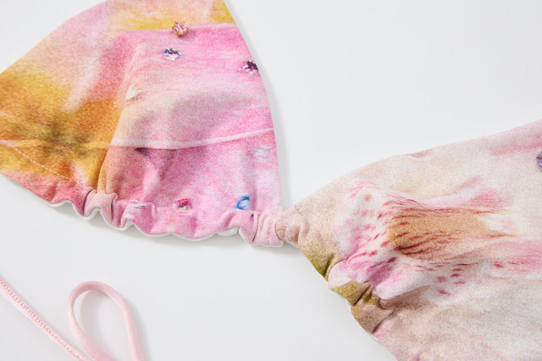 "Tropical Jewel" Bikini Top