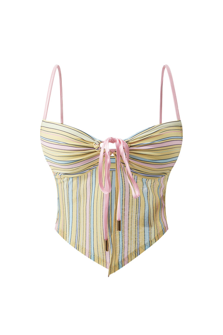 “Bitch Club“ Ruched Cami