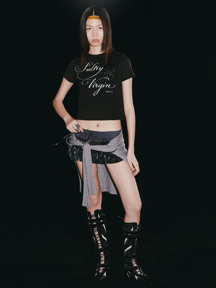 “Seasonal”T-Shirt Black