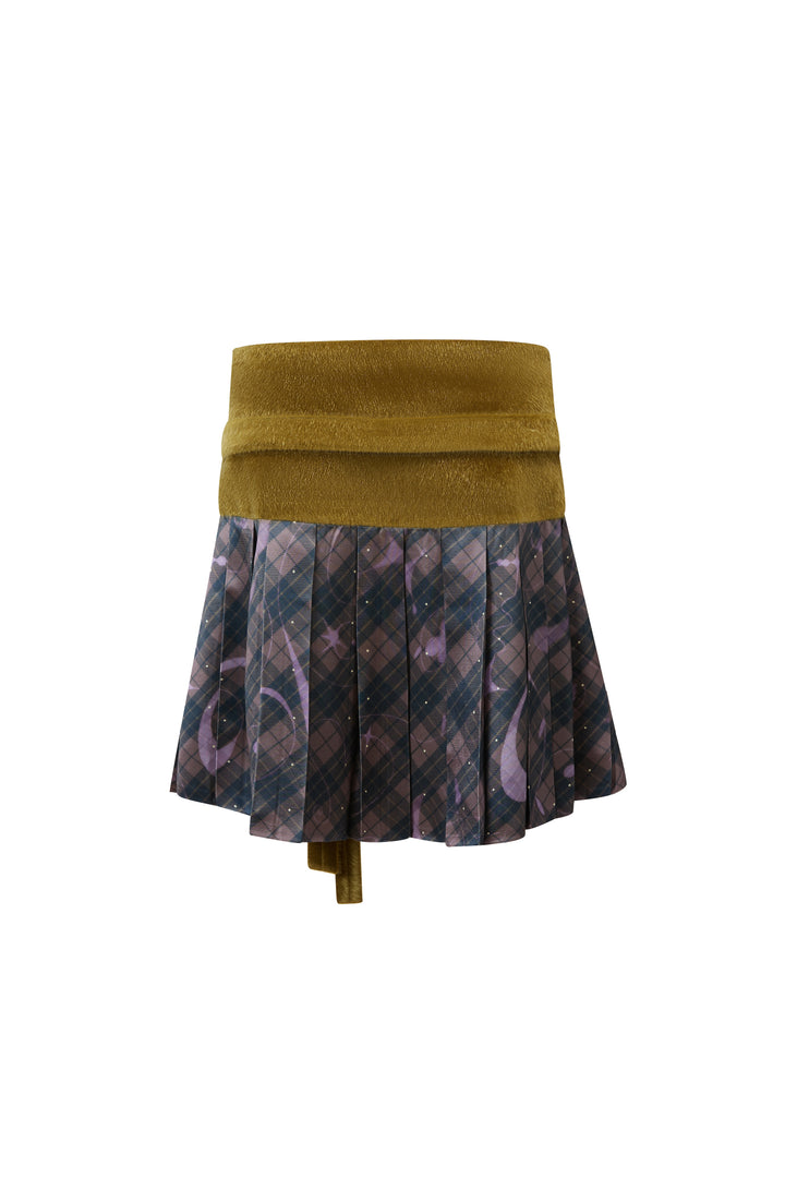 "Gifted" Skirt Plaid