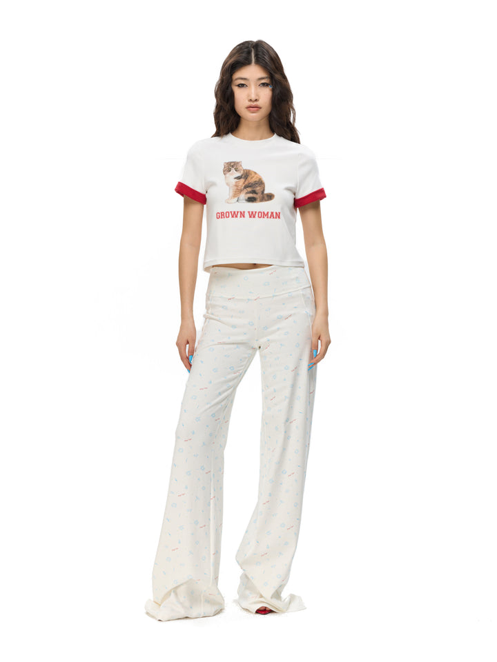“Grown-up" Crop Tee